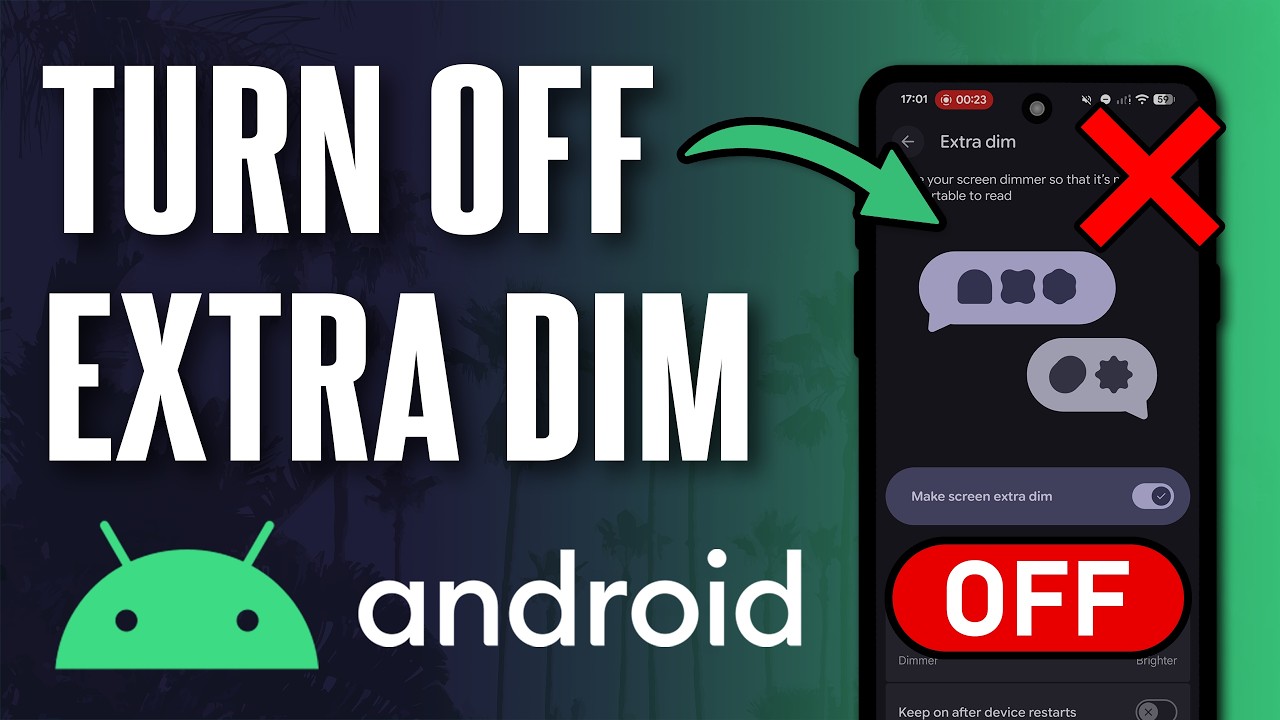 Как отключить функцию &laquo;Экстра-затемнение&raquo; на телефоне Android