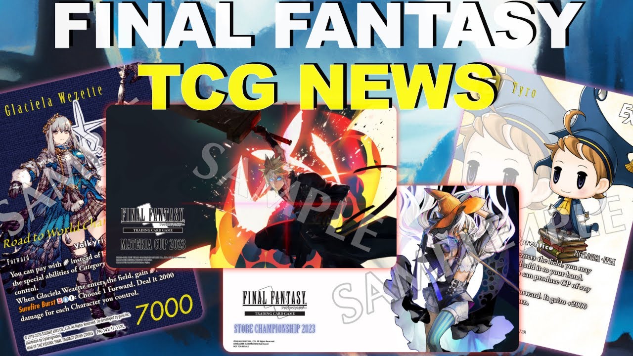 FFTCG News 03/14/23 - Tournament Prizes!!!!! SE Please Advertise!