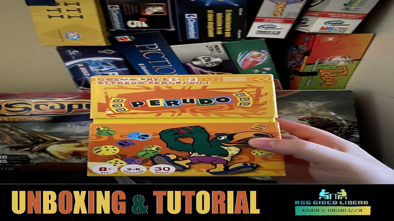 Sfidarsi A Suon Di Dadi In “PERUDO” TUTORIAL | Gioco Da Tavolo