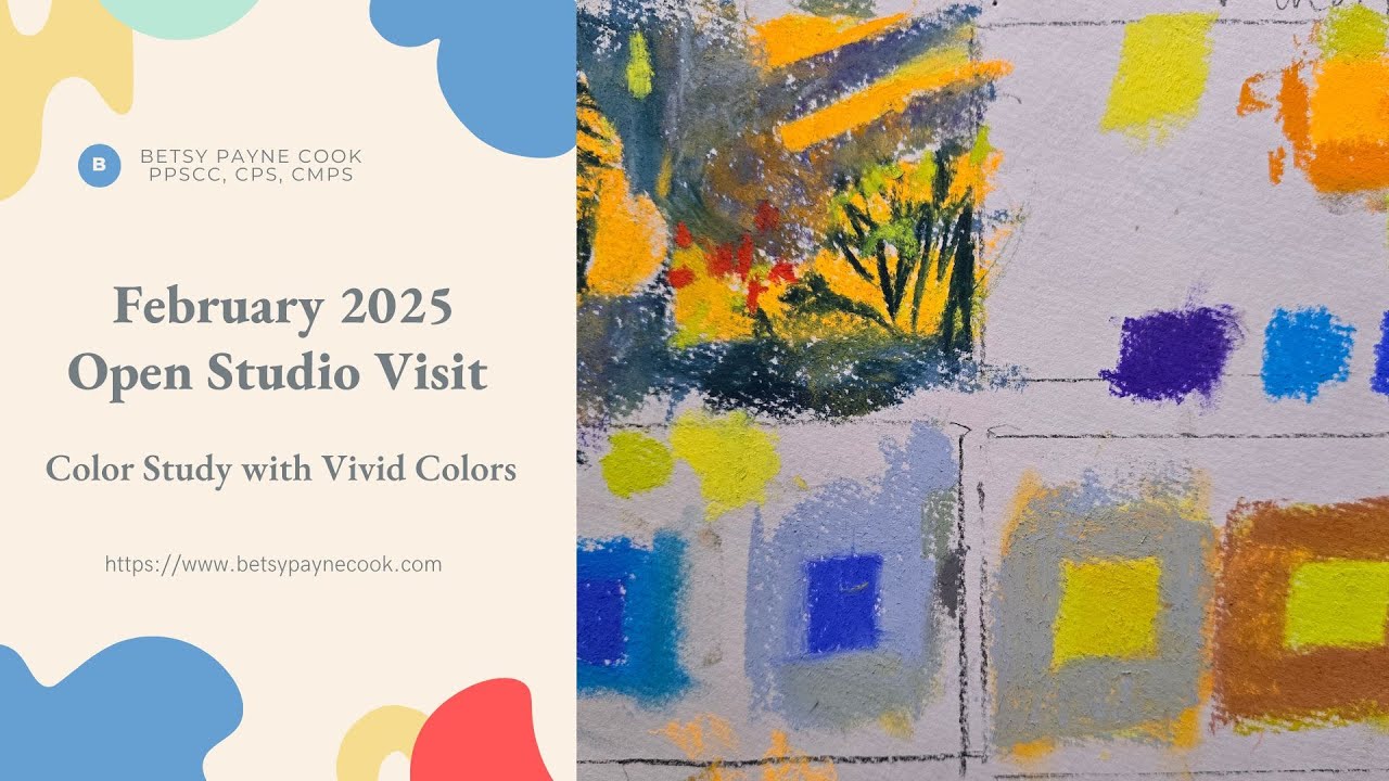 February 2025 - Open Studio - Color Study with Vivid Colors