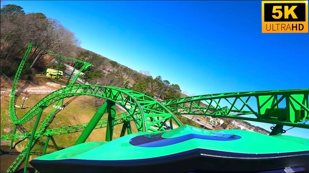 The Riddler Mindbender POV 5K Six Flags Over Georgia Austell, GA