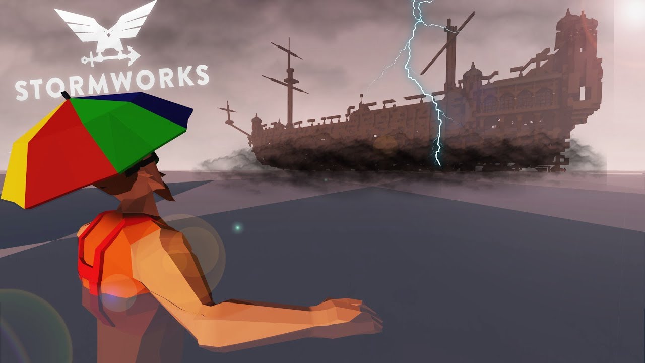 Encontramos um navio pirata no fundo do mar! StormWorks