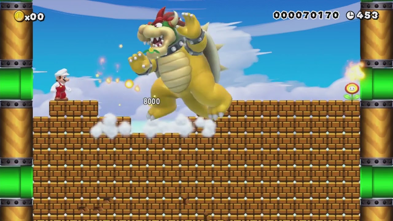 JNPoop: Super Mario Maker - W15-2: Bowser Is Absolutely Angry Today