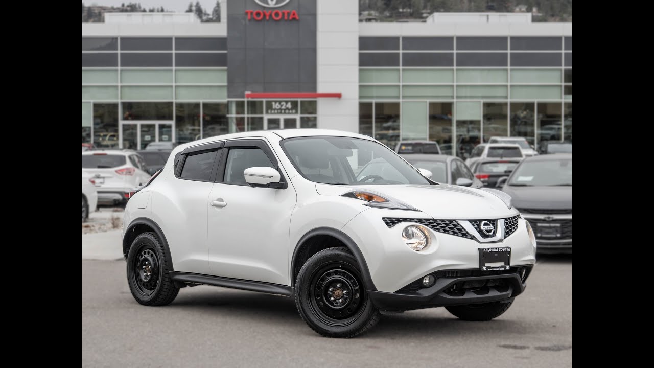 White Used 2016 Nissan JUKE SL AWD Walkaround - Kelowna Toyota
