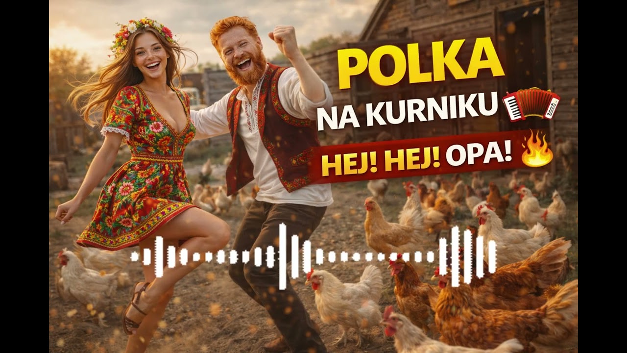 Polka Na Kurniku 🐔🪗 | Polski Folk | Wiejska Polka