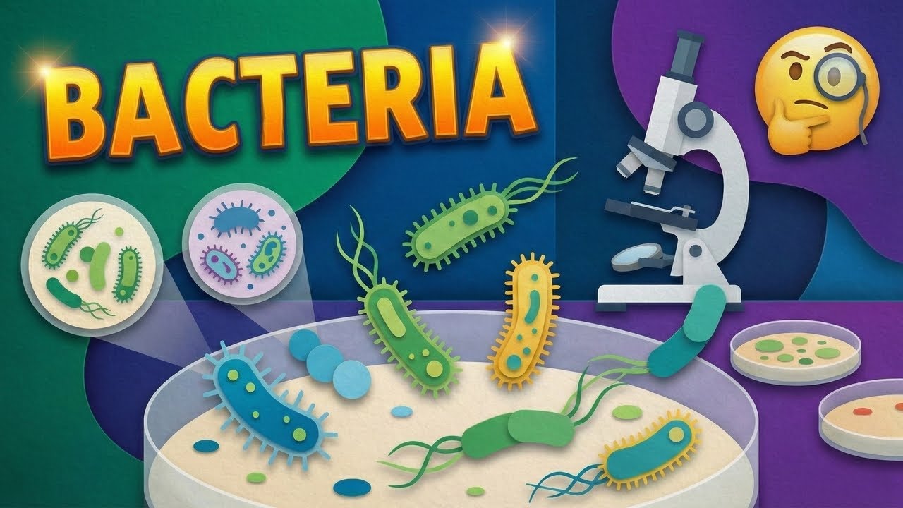 🦠 The Secret World of Bacteria | Cool Facts for Kids