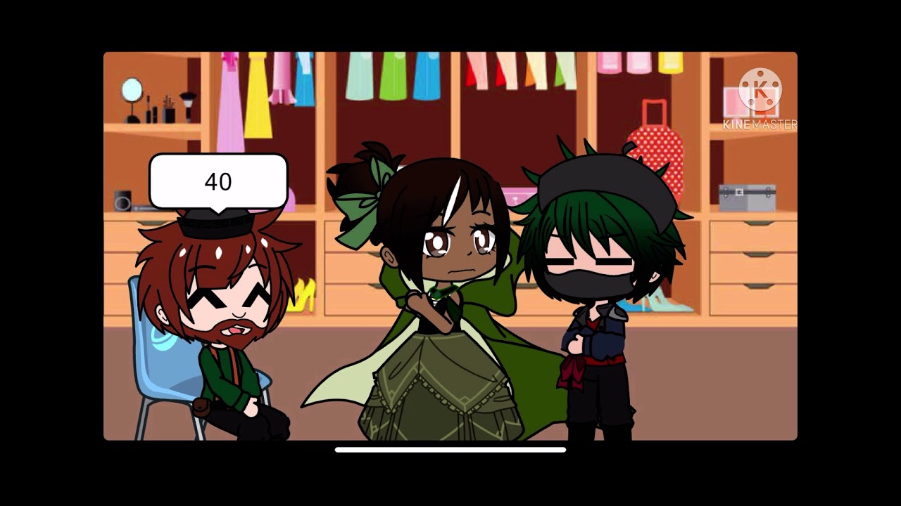 Part 3 frozen gacha club movie (ft my friends and bnha characters)