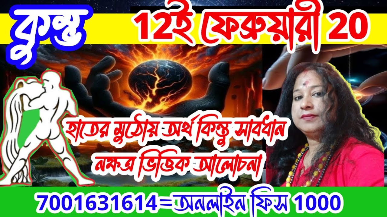 কুম্ভ রাশি #aquarius #হাতের মুঠোয় অর্থ কিন্তু সাবধান #জ্যোতিষী @anjana_shastri #astrolger 