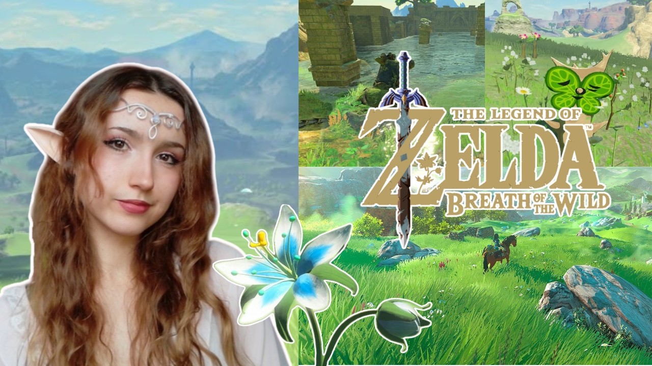 °❀⋆࿔ 『 Jugando a ZELDA BREATH OF THE WILD 』  °❀⋆࿔