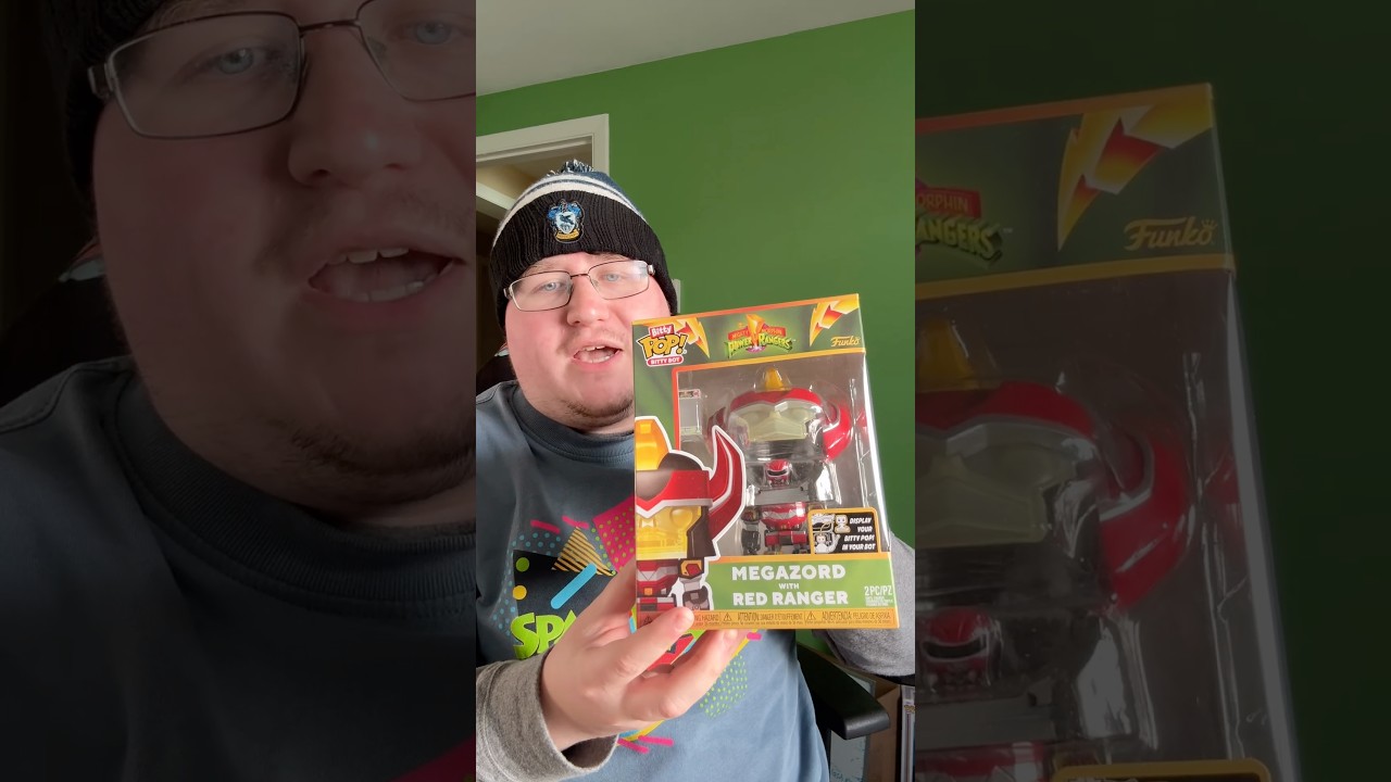 Unboxing The Red Ranger Bitty Pop Set! 