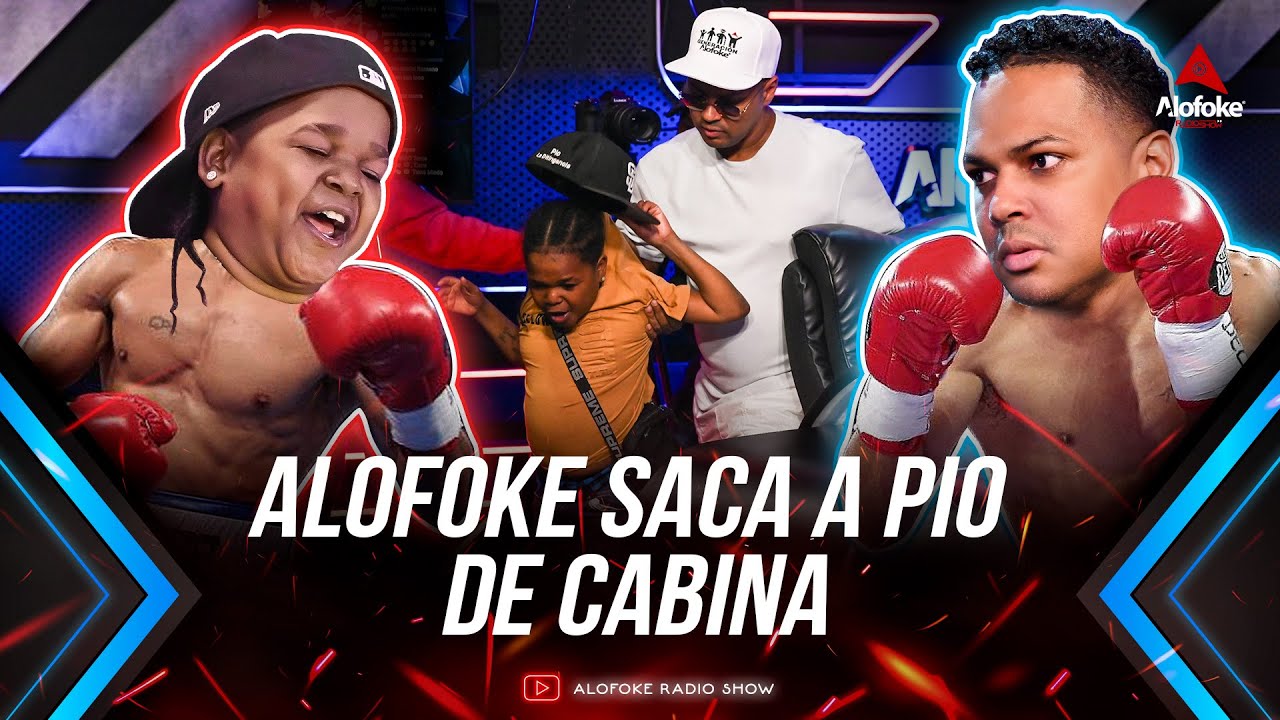 SANTIAGO MATIAS SACA A PÍO LA DITINGANCIA DE LA CABINA DE ALOFOKE RADIO SHOW EN VIVO