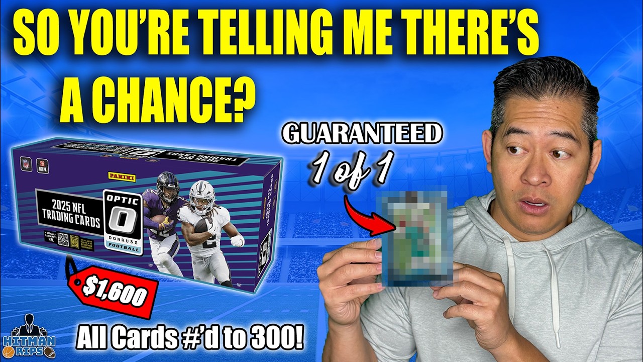 GUARANTEED 1 of 1! 2025 Optic Premium Set - SO YOU'RE TELLING ME THERE'S A CHANCE?