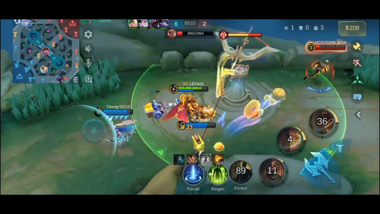 aku juga bisa roam kok🙂 #viralvideo #mobilelegends 