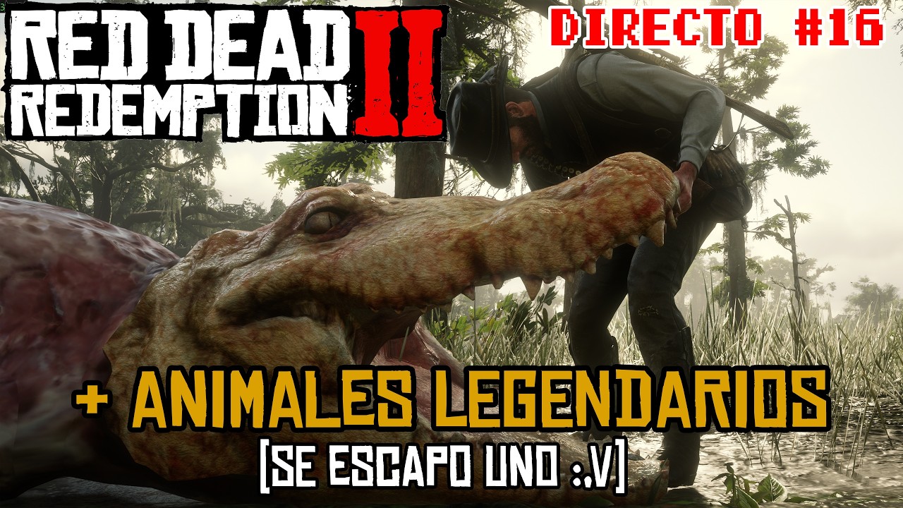 Entro en Territorio de ANIMALES LEGENDARIOS - Red Dead Redemption 2 #16