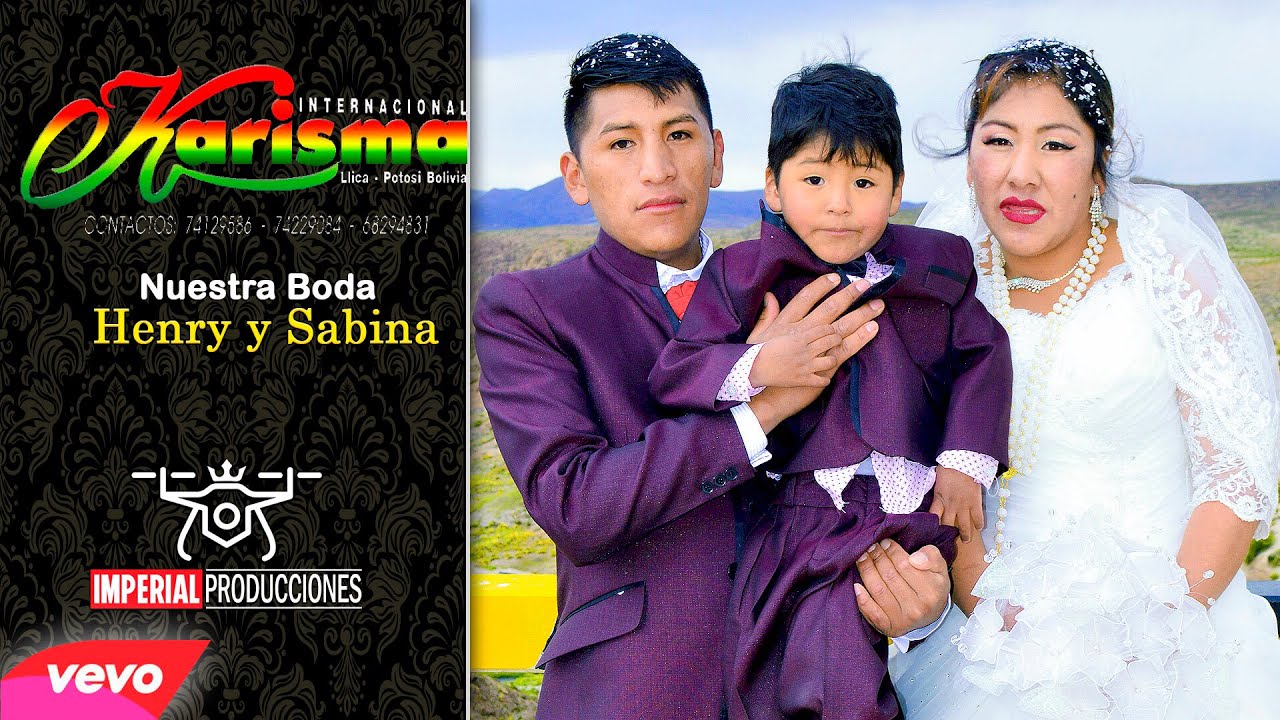 KARISMA EN VIVO 4K - Boda de Henry y Sabina - PORCO - POTOSI