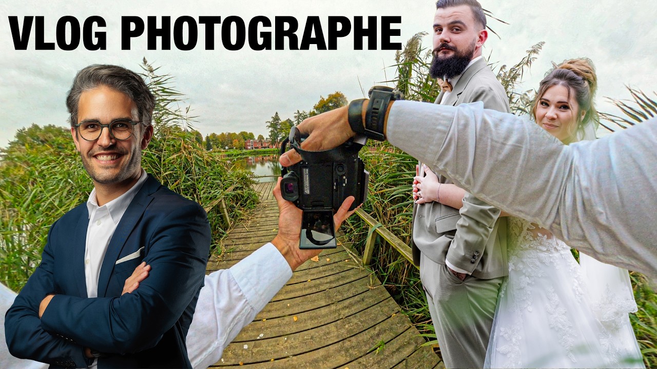 Vlog mariage : suivre un photographe hybride du matin à la soirée