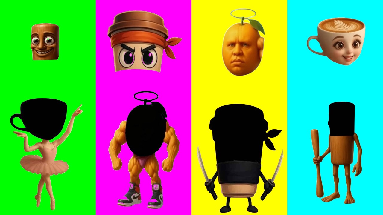 Wrong eyes👀 NEW EPISODES Wrong HeadsEYE PUZZLE WORLD