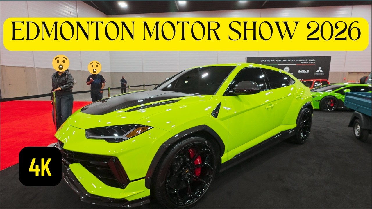 Edmonton Motor Show 2026 PEŁNA WYCIECZKA W 4K