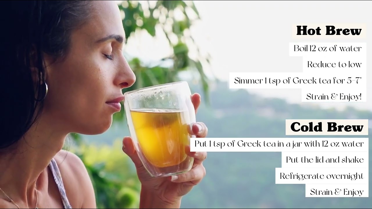 HOW TO MAKE GREEK TEA | GREEK MOUNTAIN TEA