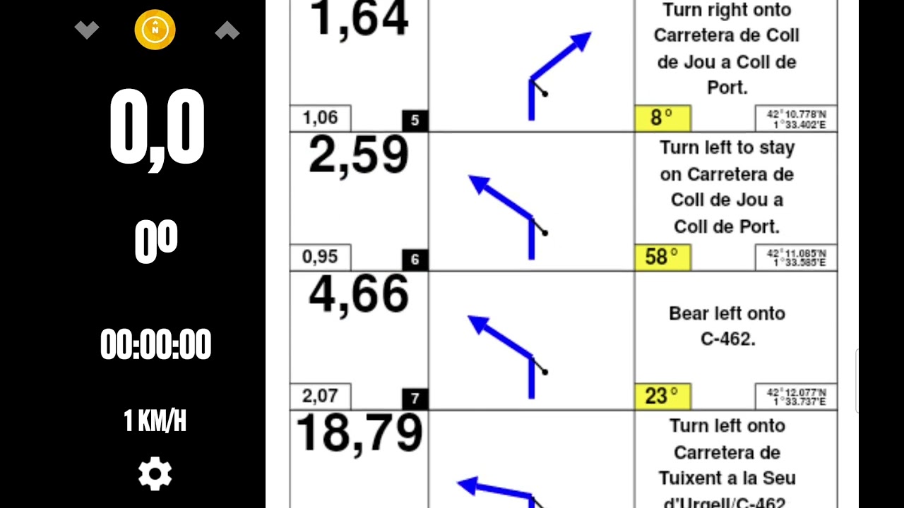 Manual revisi&oacute;n app VectorNote Roadbook