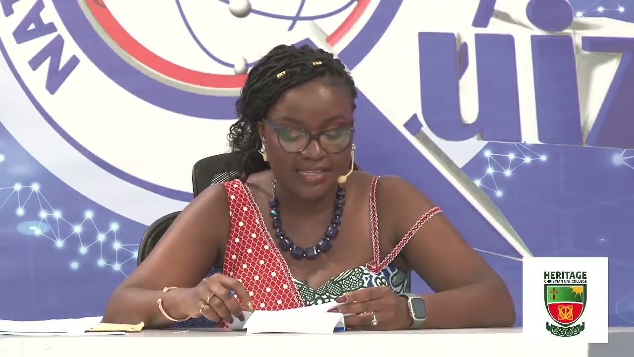 One-Eighth Stage Contest: St. Joseph Sem. SHS vs Notre Dame Girls vs Osei Kyeretwie SHS #NSMQonJoy