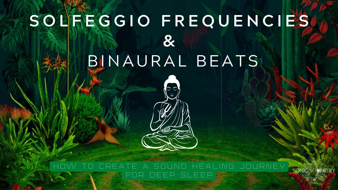 CREATING A DEEP SLEEP SOUND HEALING JOURNEY WITH SOLFEGGIO FREQUENCIES & BINAURAL BEATS IN ABLETON
