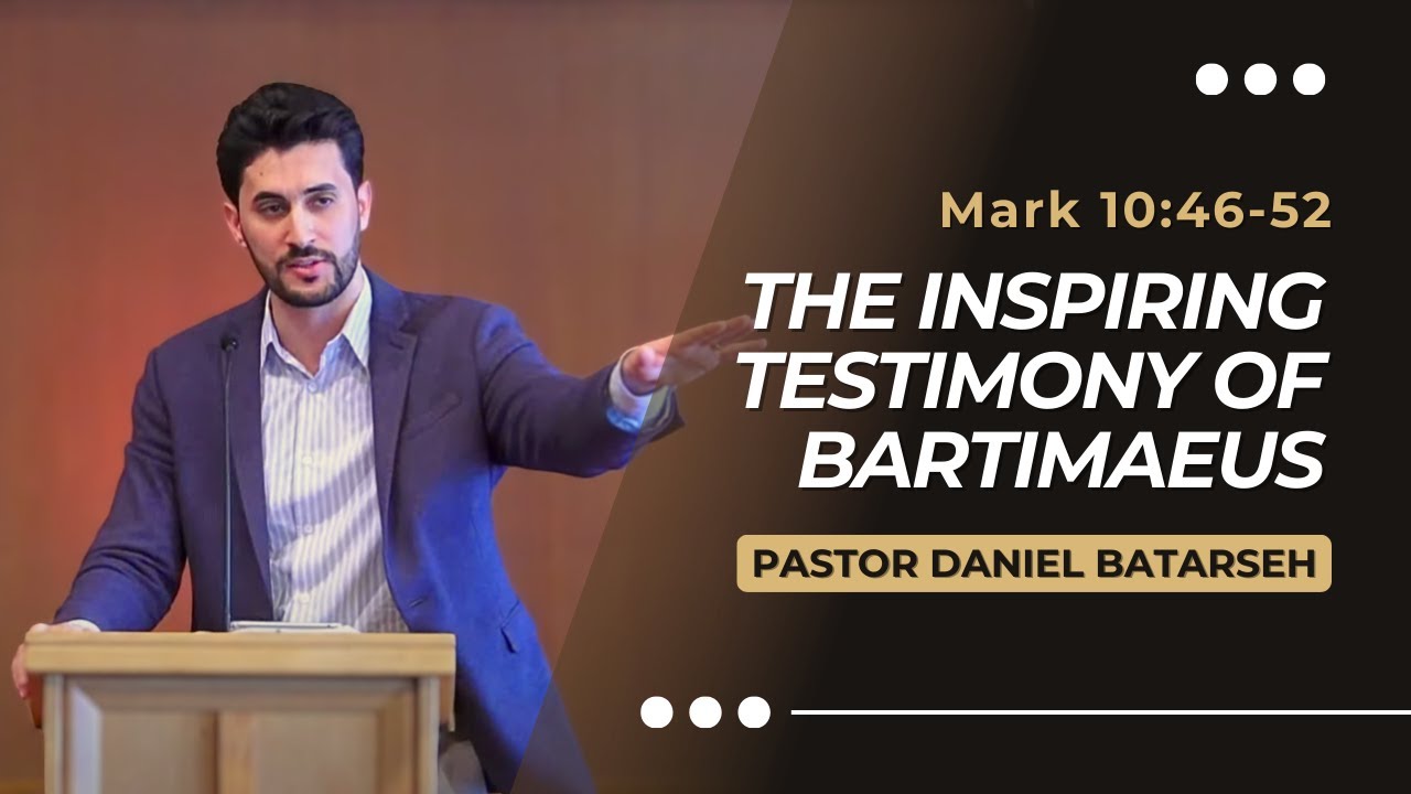 The Inspiring Testimony of Bartimaeus | Mark 