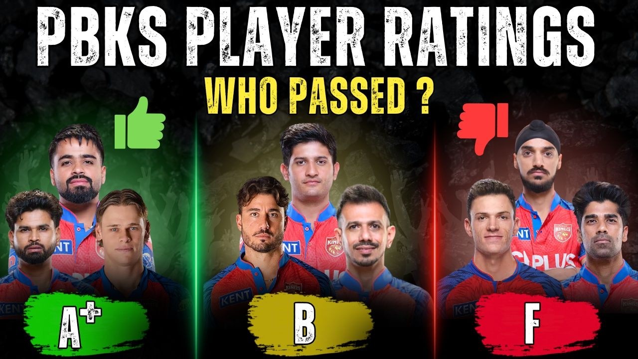 PBKS IPL 2026 REPORT CARD! 🎓 Who Gets an A+ & Who FAILED? PBKS Player Ratings #ipl2026 #punjabkings