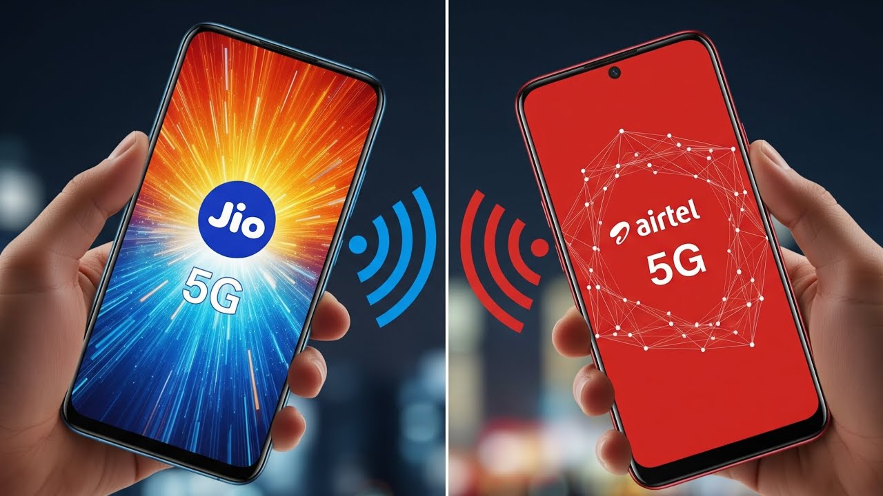 5G Speed test Jio 5g vs airtel 5g | which is best 