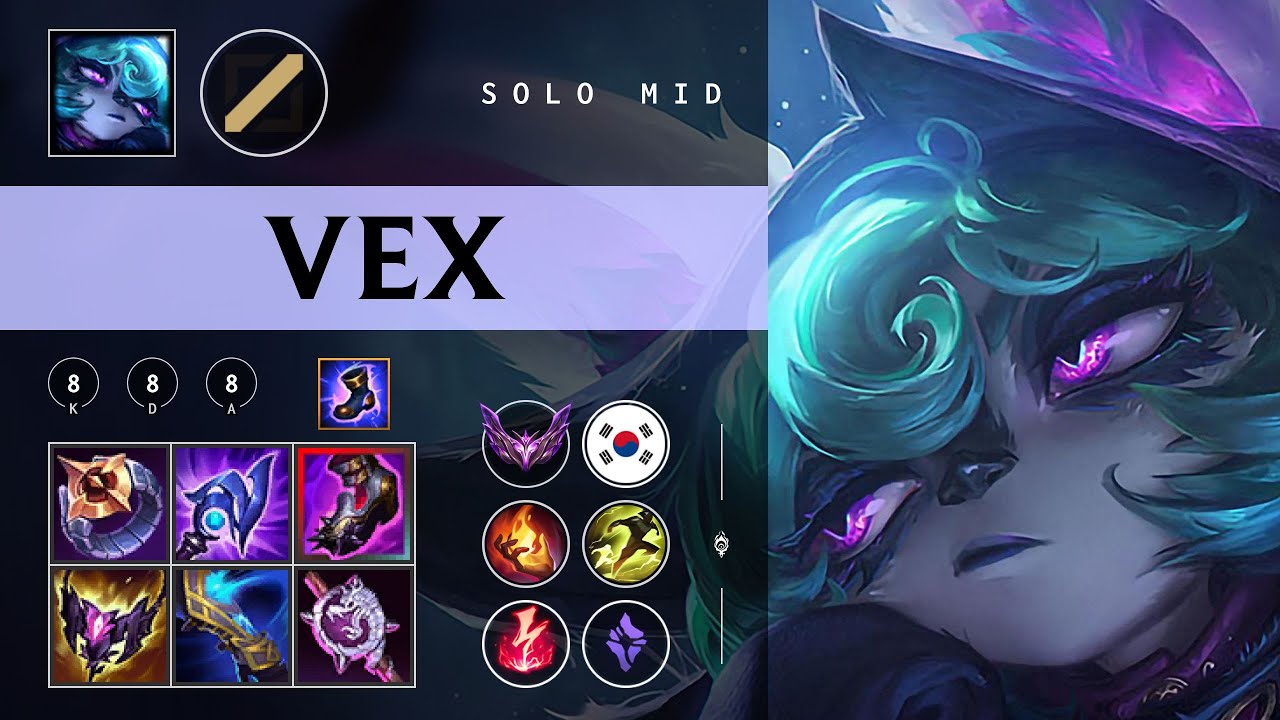 Vex Mid vs LeBlanc - KR Master Patch 26.01