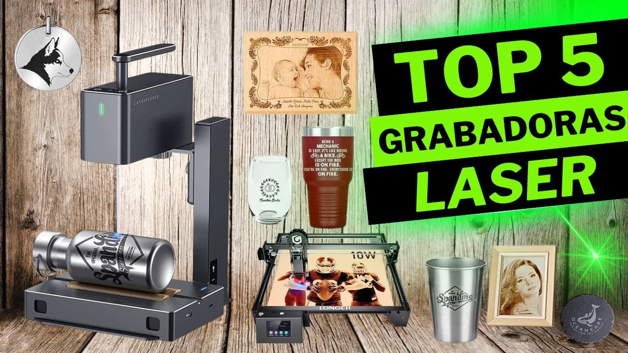 ✅Las 5 MEJORES M&aacute;quinas de Grabado L&aacute;ser de Amazon [2026]🛠️[Calidad/Precio] Grabadoras L&aacute;ser y Corte