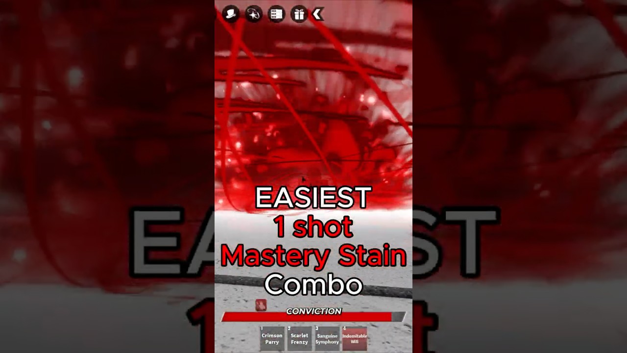 Easy ONE SHOT Mastery Stain Combo in HEROES BATTLEGROUNDS #roblox #heroesbattlegrounds #mha