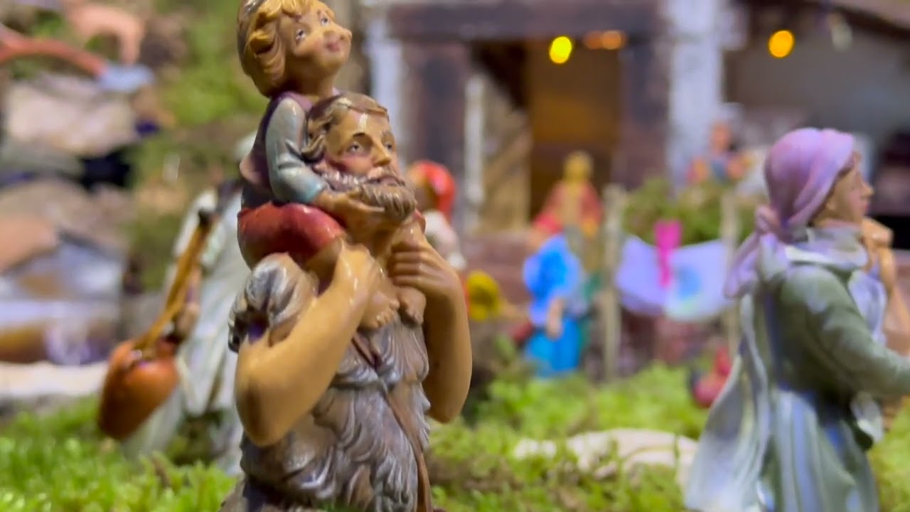 Presepe Meccanico Famiglia Scaglione 2024