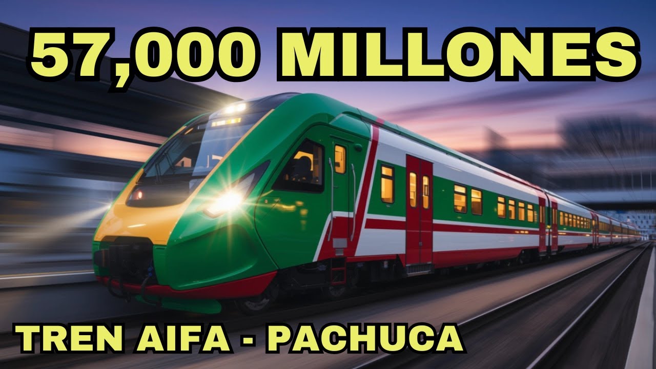 ¿Qué PASARÁ en el AIFA cuando llegue este tren?