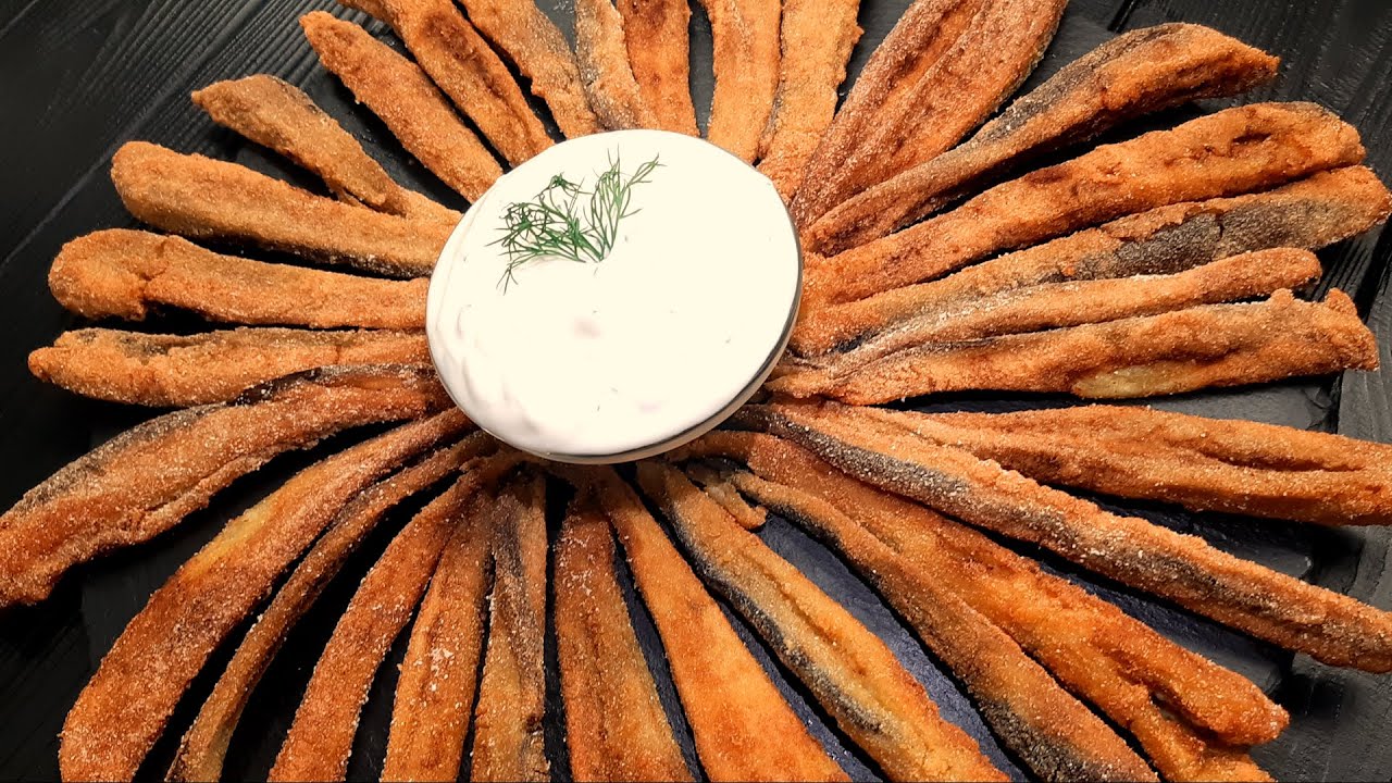 😍Dadına baxmaqla, bitməsi bir oldu🤤SUPER ləzzətli xırçıltılı ÇƏRƏZ QƏLYANALTI resepti|MYFOODCHANNEL