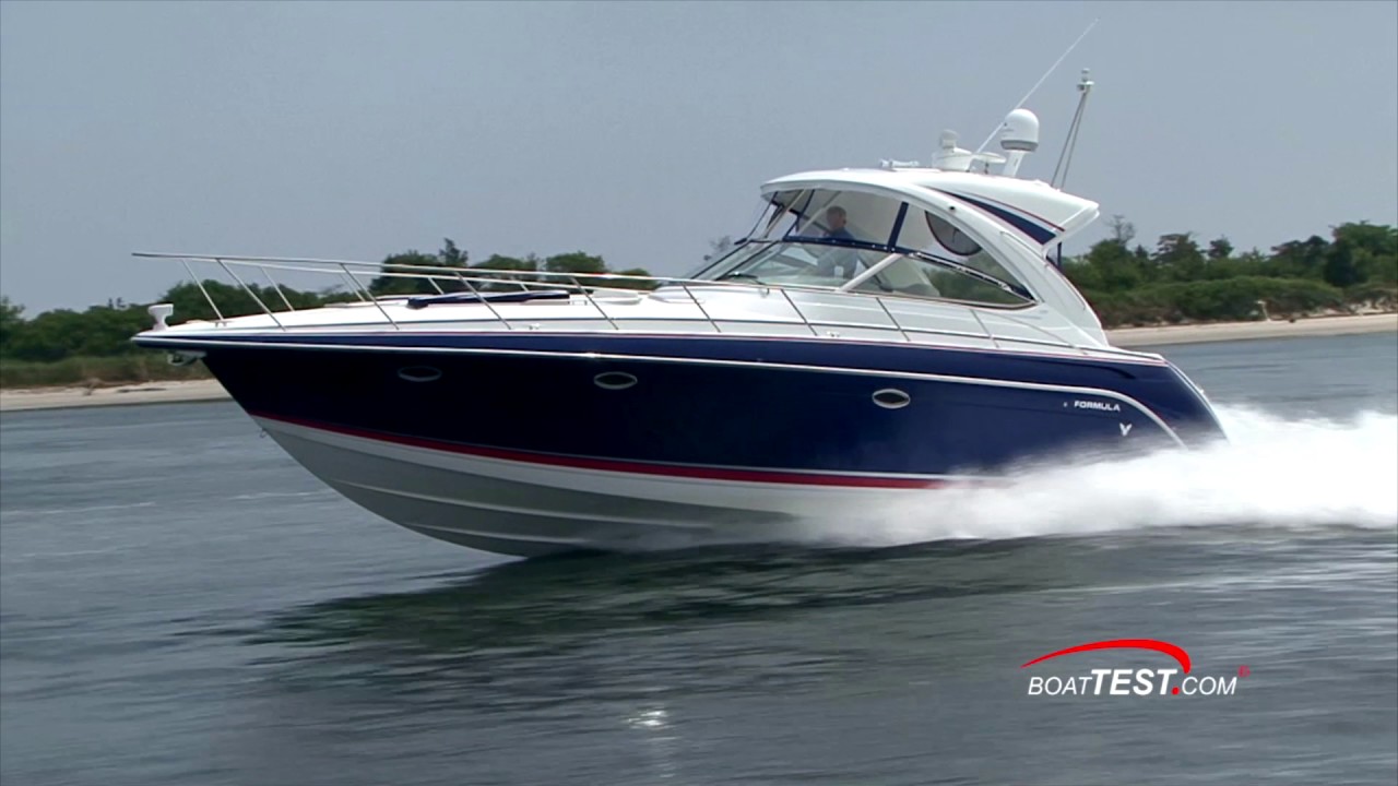Formula 40 Performance Cruiser (2017-) Test Video - By BoatTEST.com