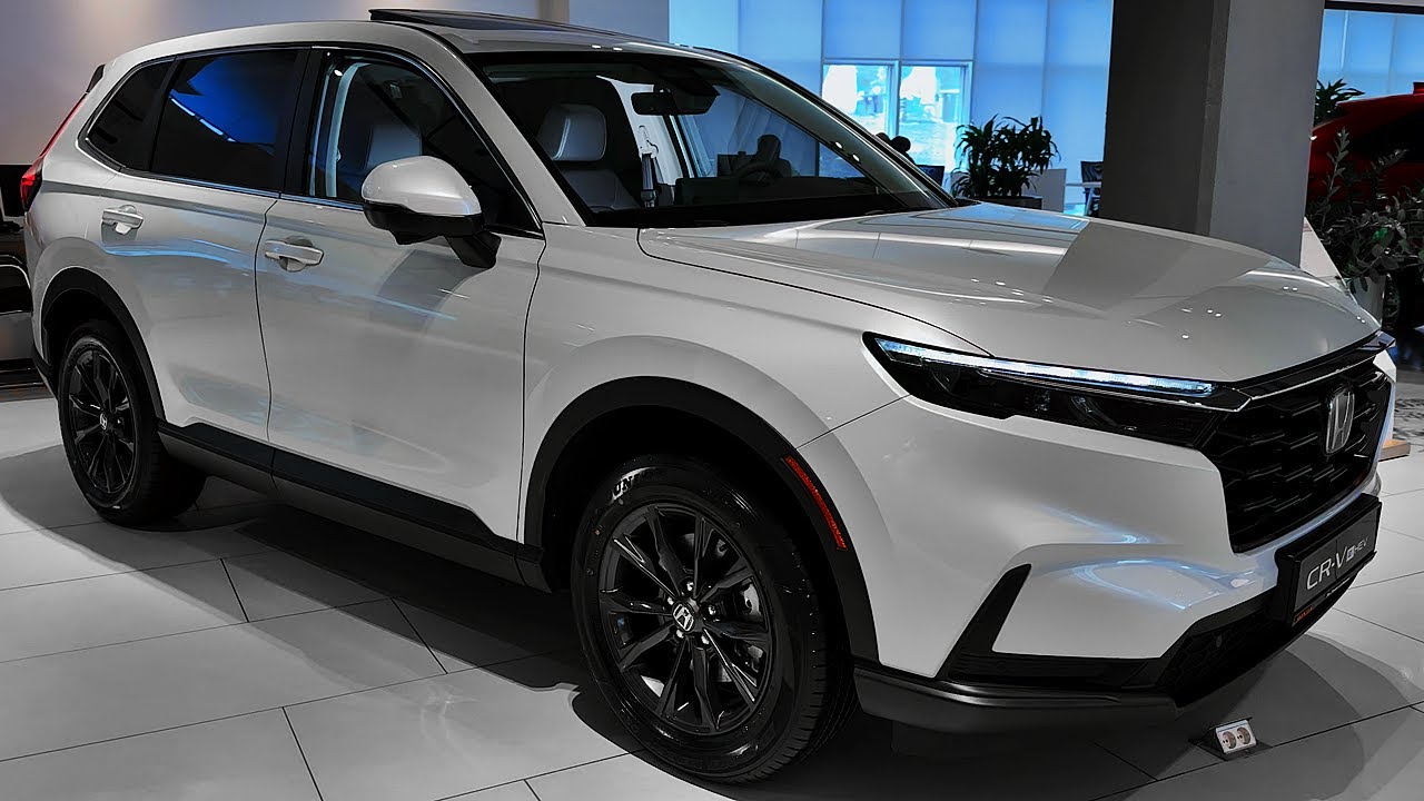 Honda CR-V 2024 года — современный дизайн | Детали экстерьера и интерьера