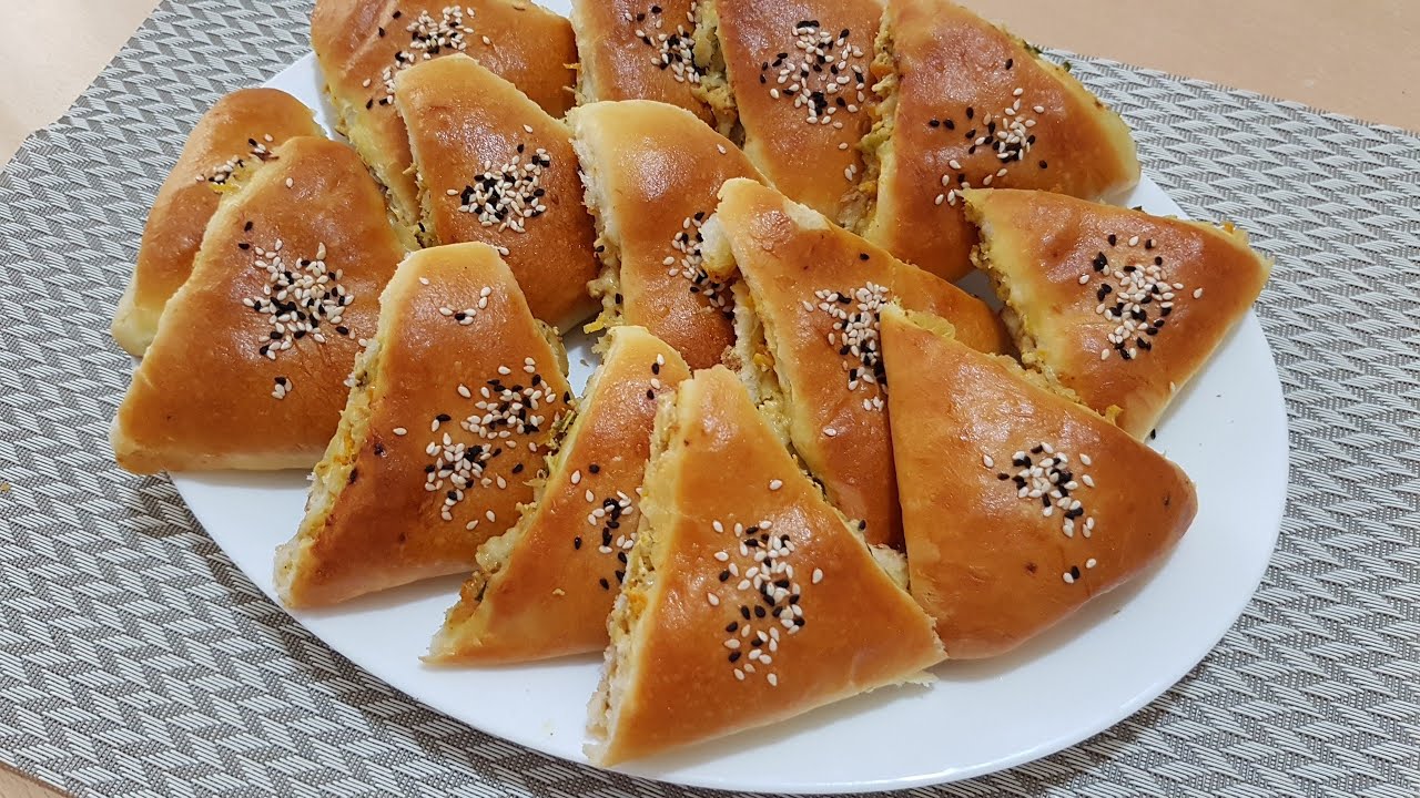 فطائر ساهلين ماهلين عجينتهم قطن والحشو بزااف بنين