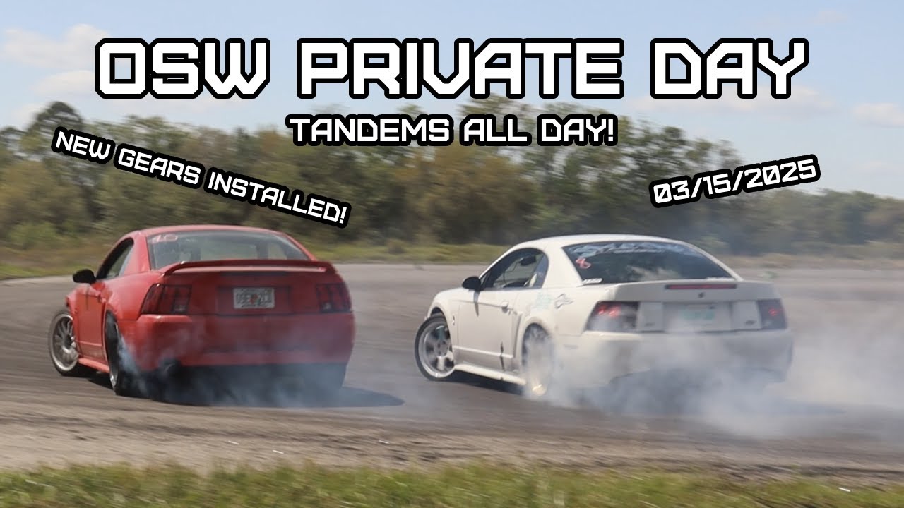 New 4:10 Gears Installed |  Fresh Door Tap | Drifting at Orlando Speed World | Private Day 3/15/25 |