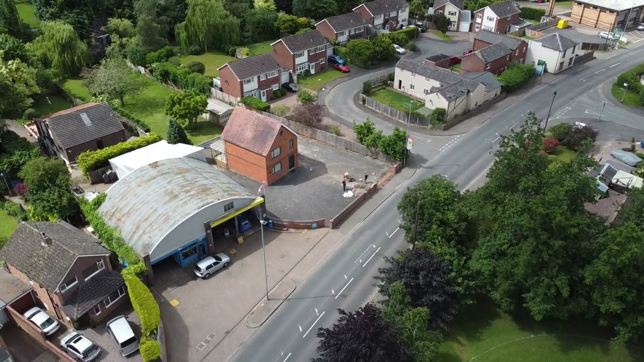 quick flight over tenbury wells