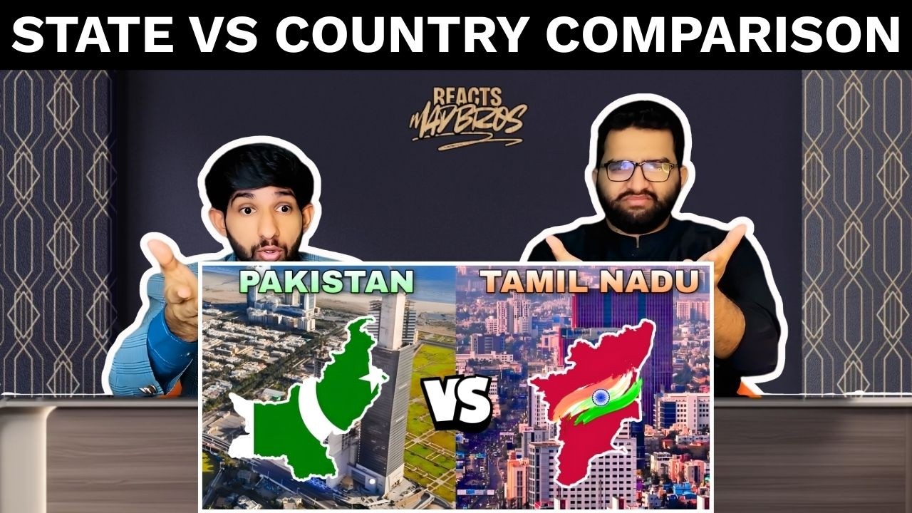 Pakistani Reaction on Tamil Nadu vs Pakistan Comparison  🔥