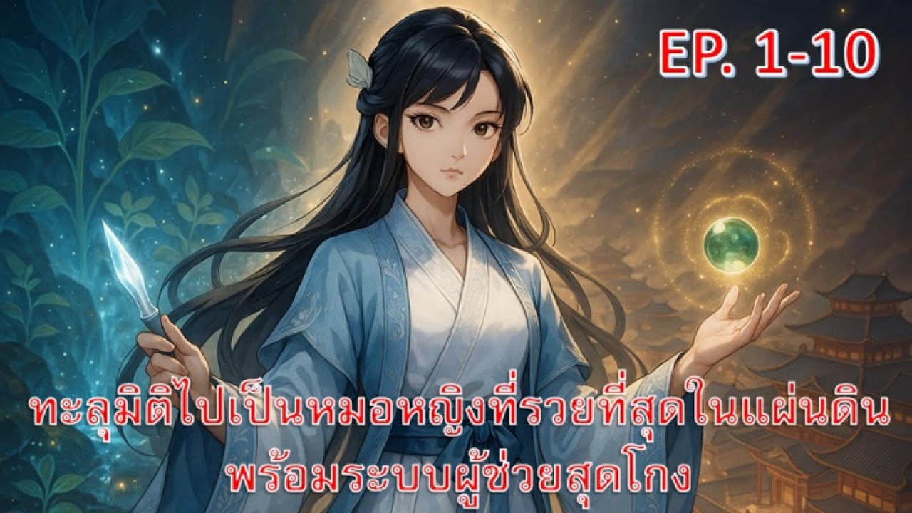 ทะลุมิติไปเป็นหมอหญิงที่รวยที่สุดในแผ่นดินพร้อมระบบผู้ช่วยสุดโกง ตอนที่ 1-10