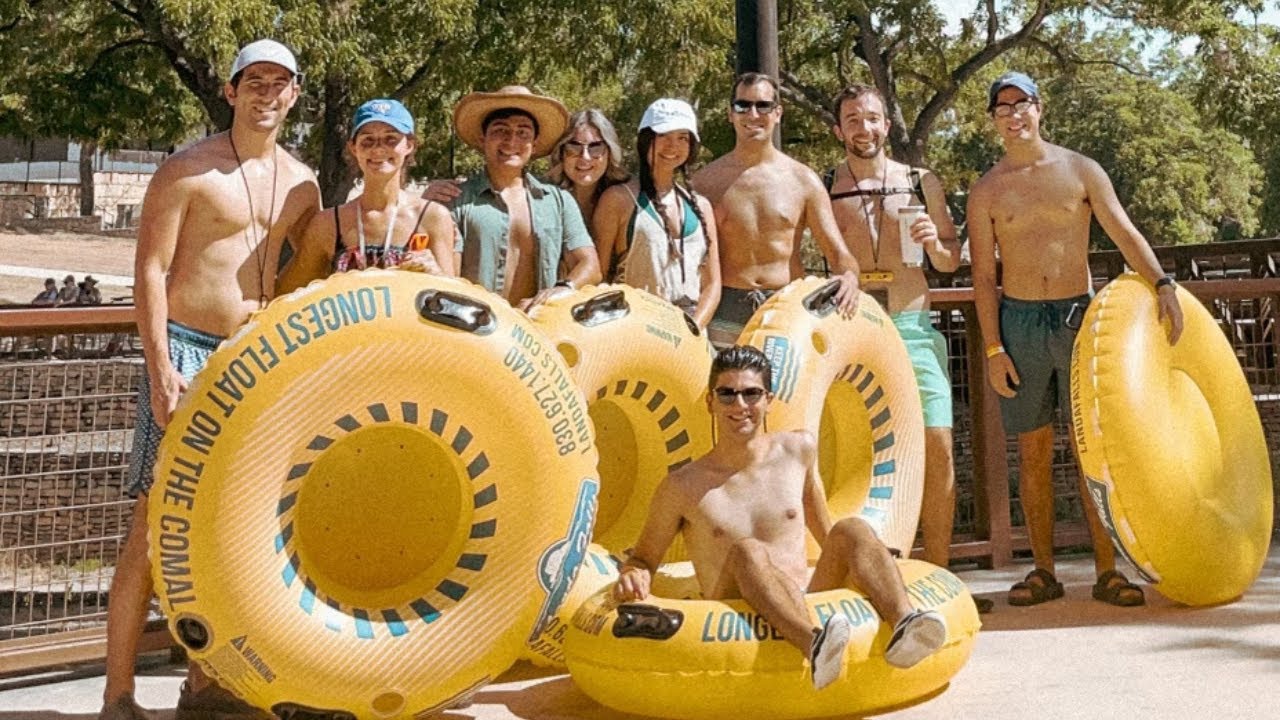 Floating the Comal River in New Braunfels | Davids Birthday Vlog | New Braunfels, Tx |