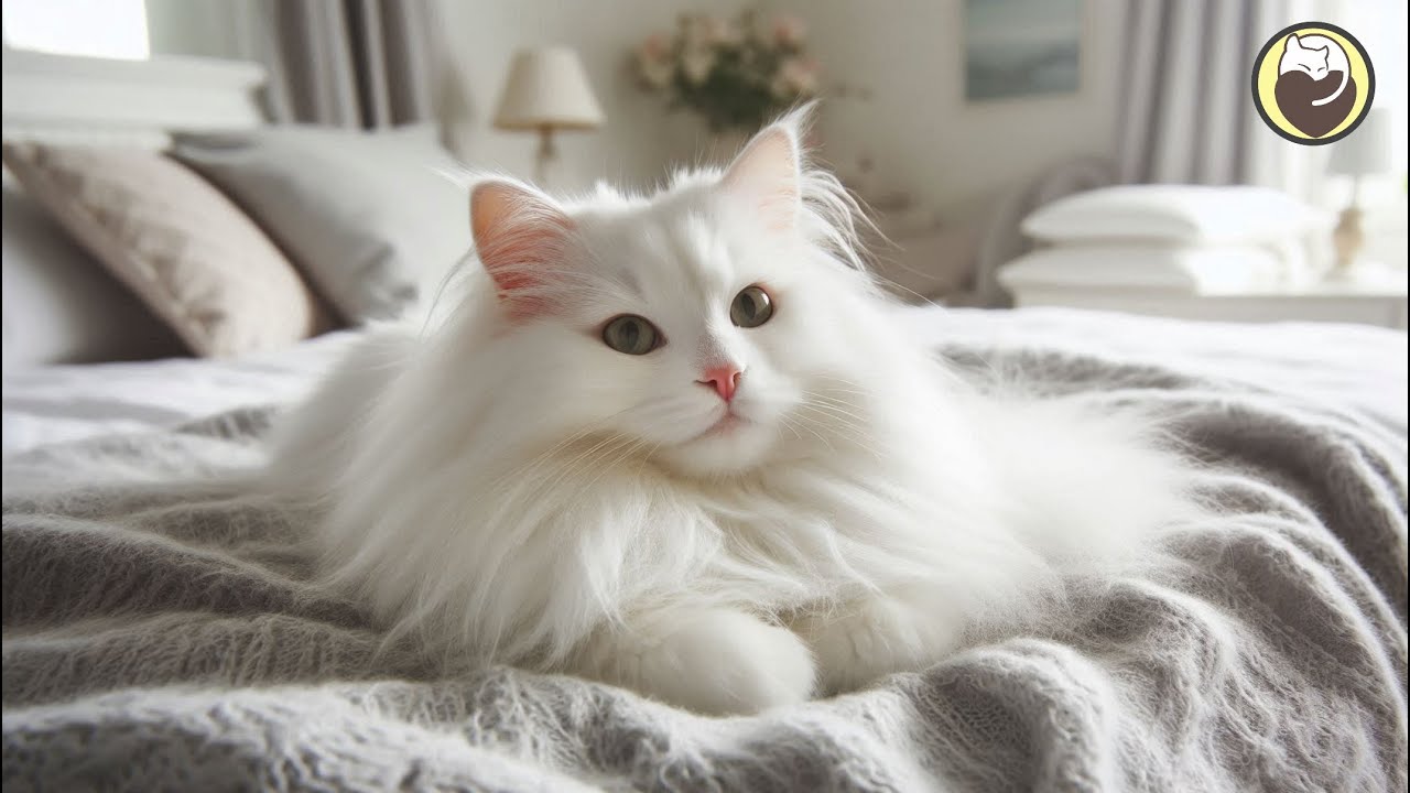 Cat Music - Peaceful Harp Music that Cats Love 24/7