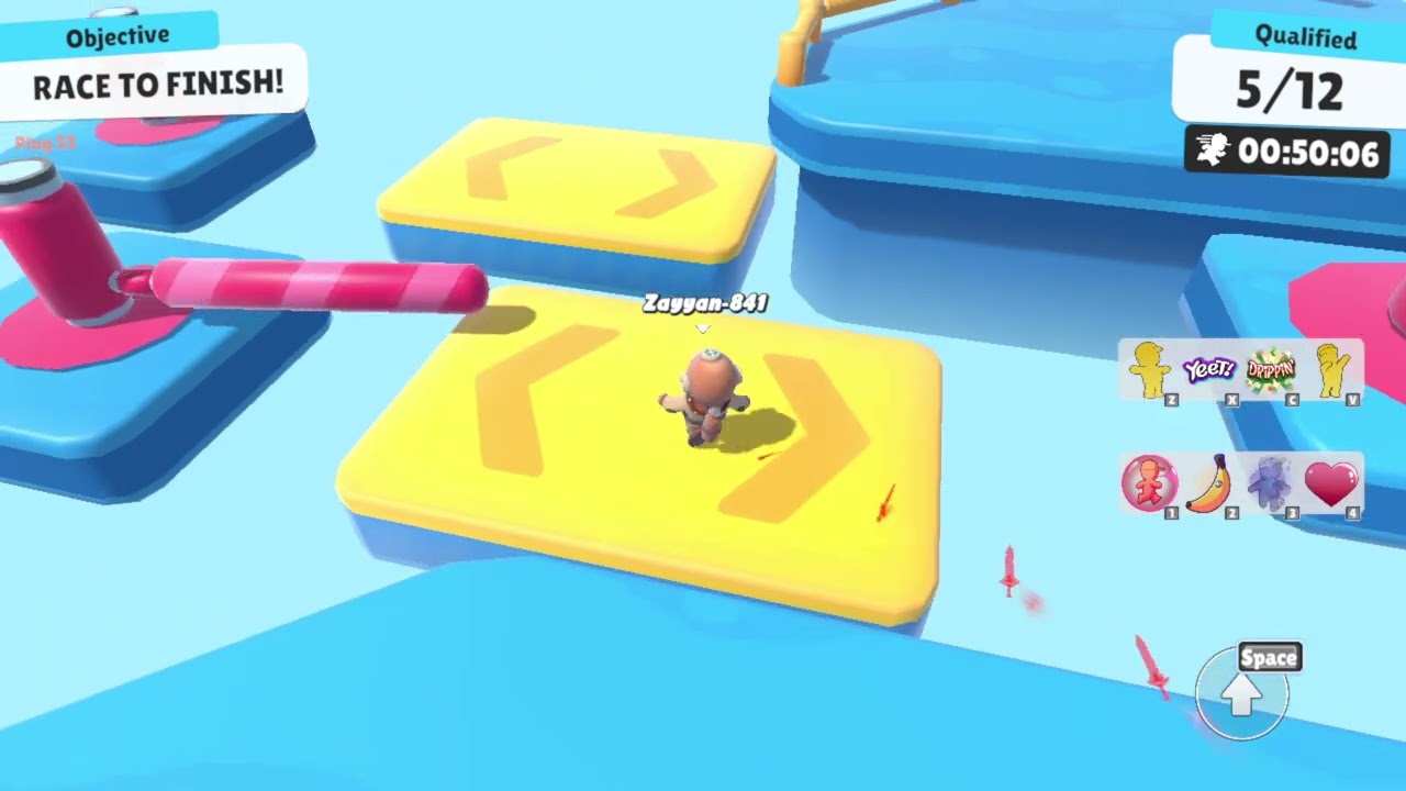 I got my main account back in Stumble guys.Stumble guys (Gameplay)