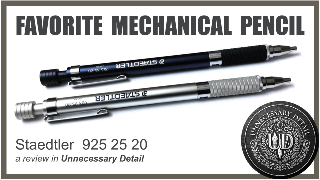 Staedtler 925 and 935 2 mm - My favorite mechanical pencil (a review)