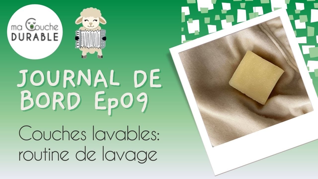 Couches lavables - Une bonne routine de lavage
