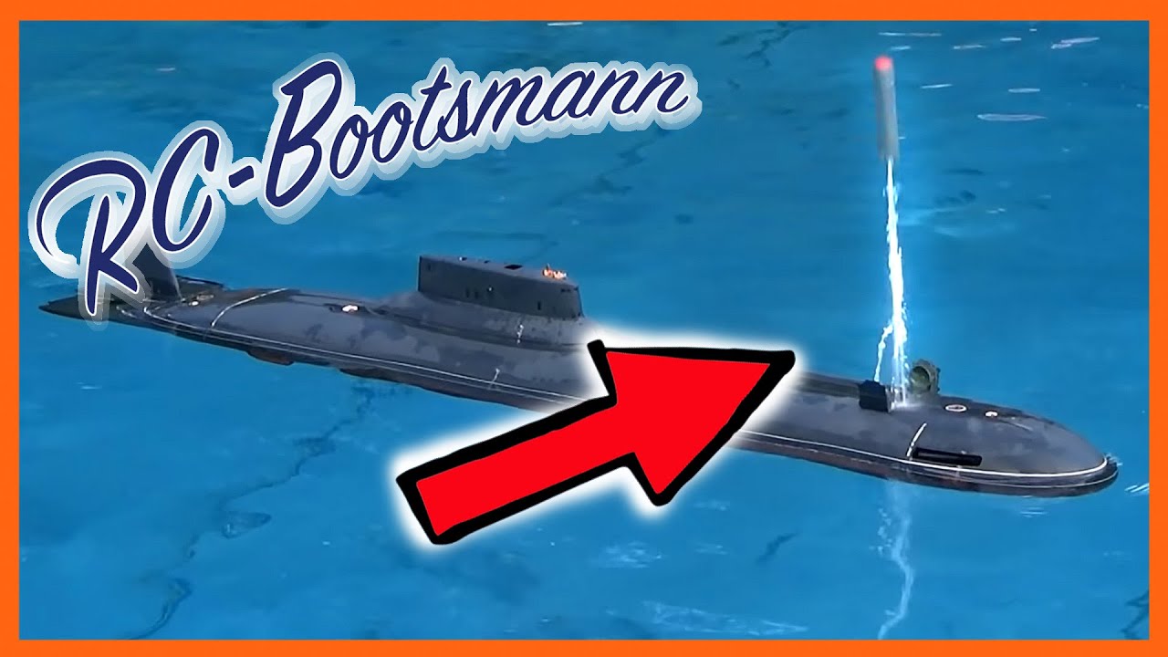 Russian Submarine Launches Model Rocket