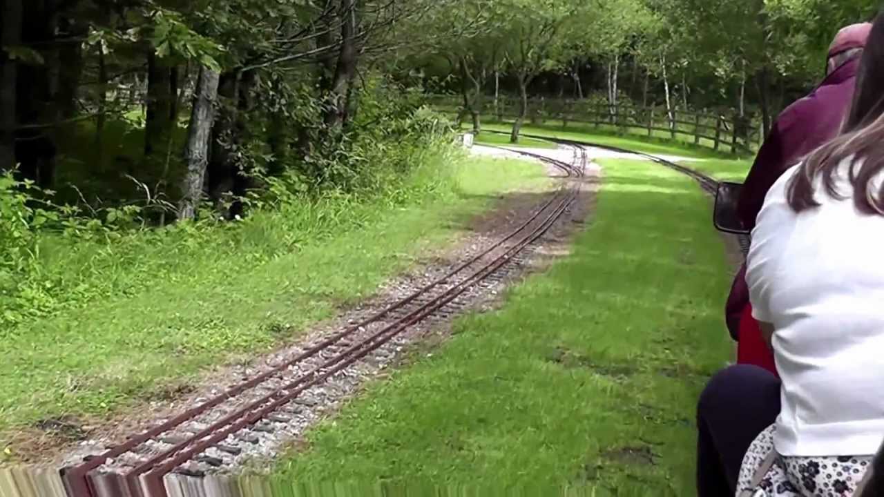 Bridgend miniature railway August 4th 2012 video by Colin Prosser