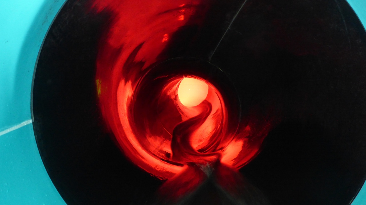 Aqua Nova Borlänge - Black Hole | Interactive Touchpoint Water Slide Onride POV